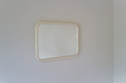 Vintage 1970s space age wall mirror