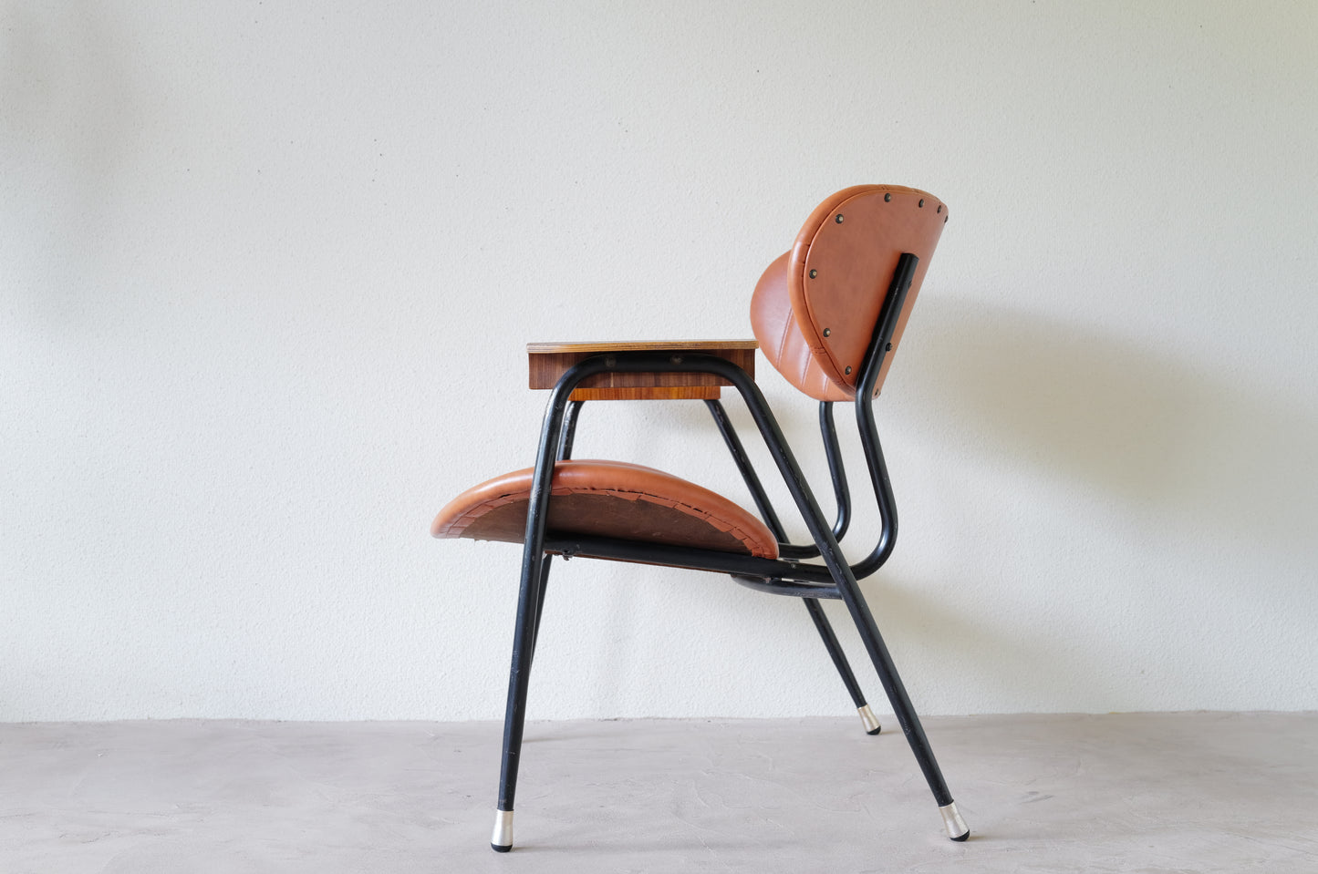 1950s vintage armchair by Gastone Rinaldi for Rima   in Italy
