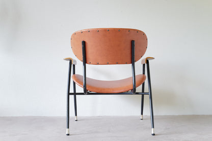 1950s vintage armchair by Gastone Rinaldi for Rima   in Italy