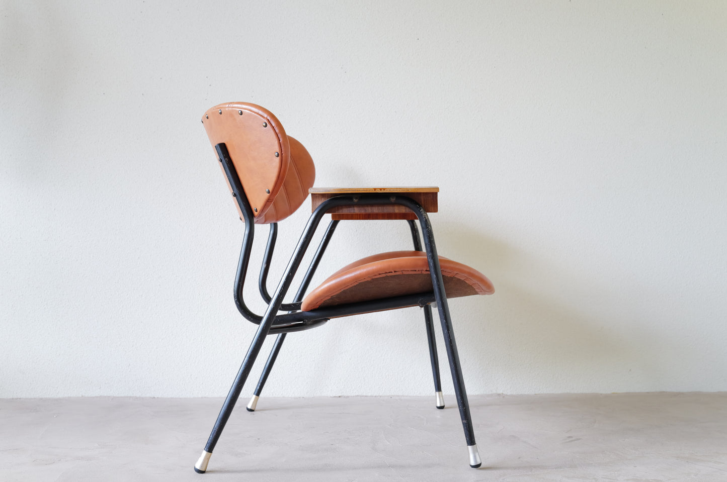 1950s vintage armchair by Gastone Rinaldi for Rima   in Italy