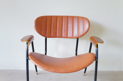1950s vintage armchair by Gastone Rinaldi for Rima   in Italy