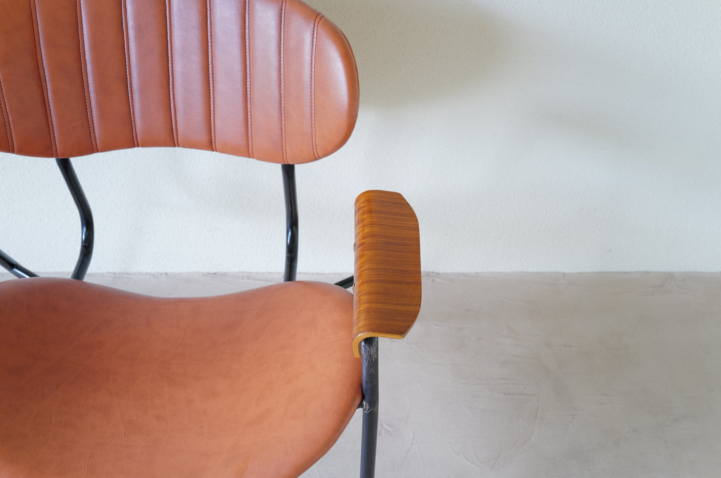 1950s vintage armchair by Gastone Rinaldi for Rima   in Italy