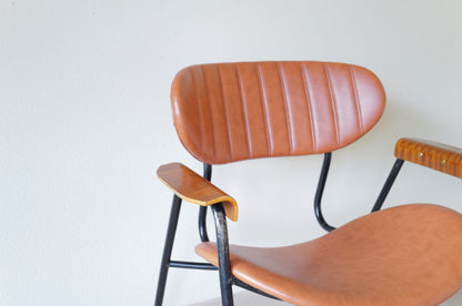 1950s vintage armchair by Gastone Rinaldi for Rima   in Italy