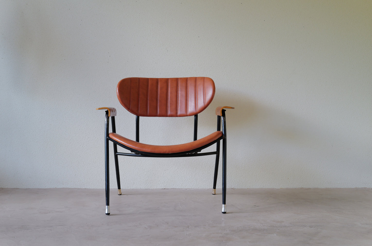 1950s vintage armchair by Gastone Rinaldi for Rima   in Italy