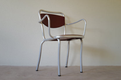 1950s armchairs by Gastone Rinaldi. model B 236 Rima Italy.②