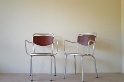 1950s armchairs by Gastone Rinaldi. model B 236 Rima Italy.①