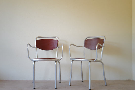 1950s armchairs by Gastone Rinaldi. model B 236 Rima Italy.①