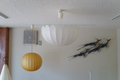 1970s  cocoon  floor or pendant  lamp  by Linus Bopp