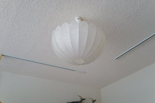 1970s  cocoon  floor or pendant  lamp  by Linus Bopp