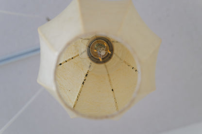 1960s  Cocoon cascade ceiling lamp with 3 shades