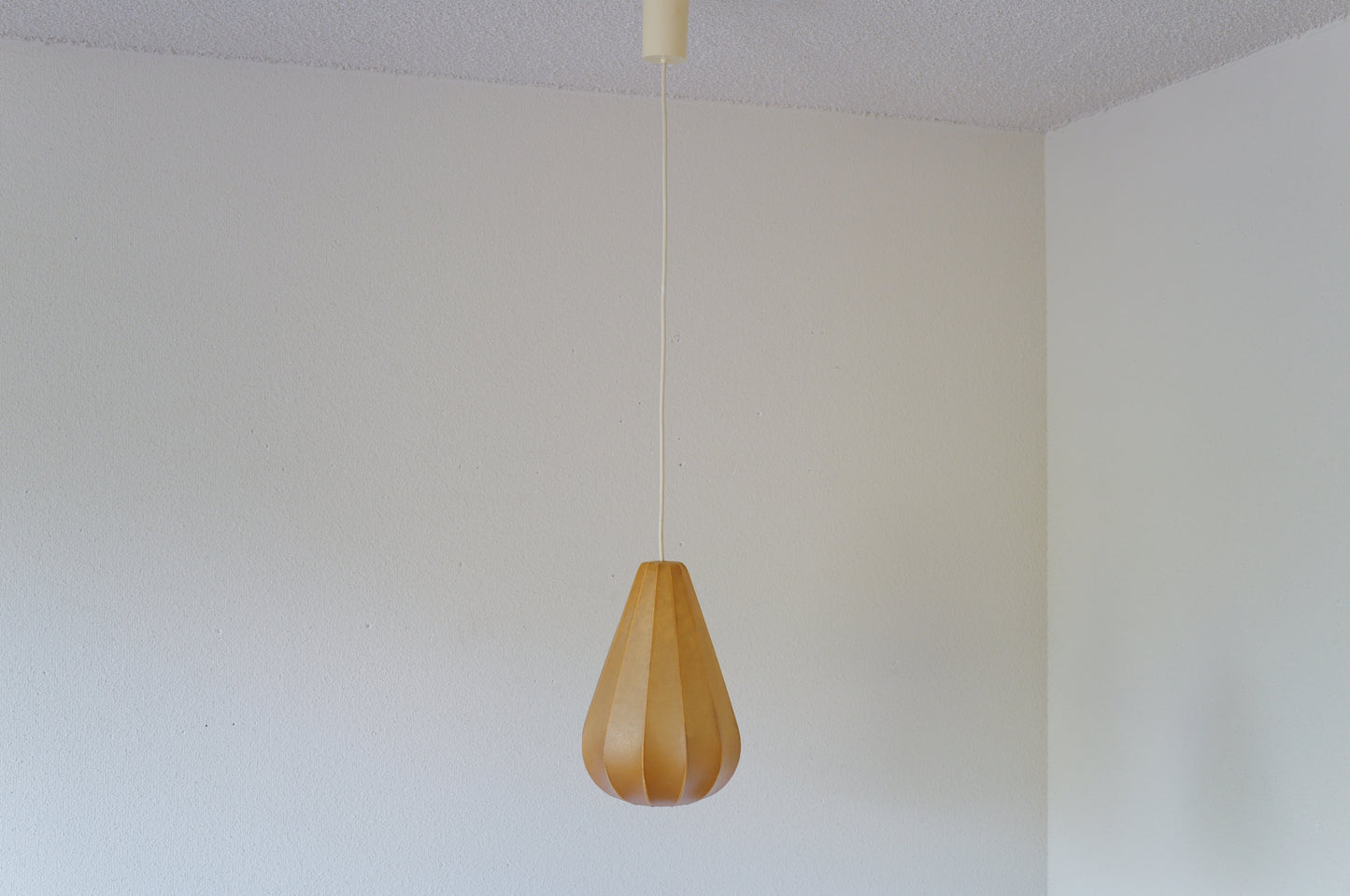 1950s Teardrop cocoon pendant lamp