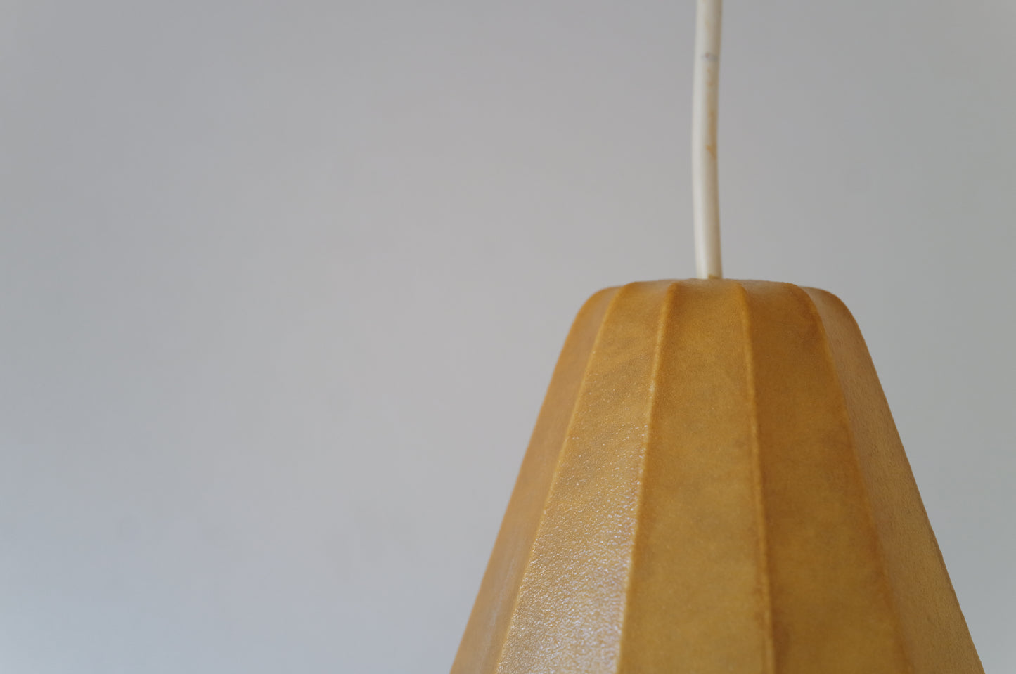 1950s Teardrop cocoon pendant lamp