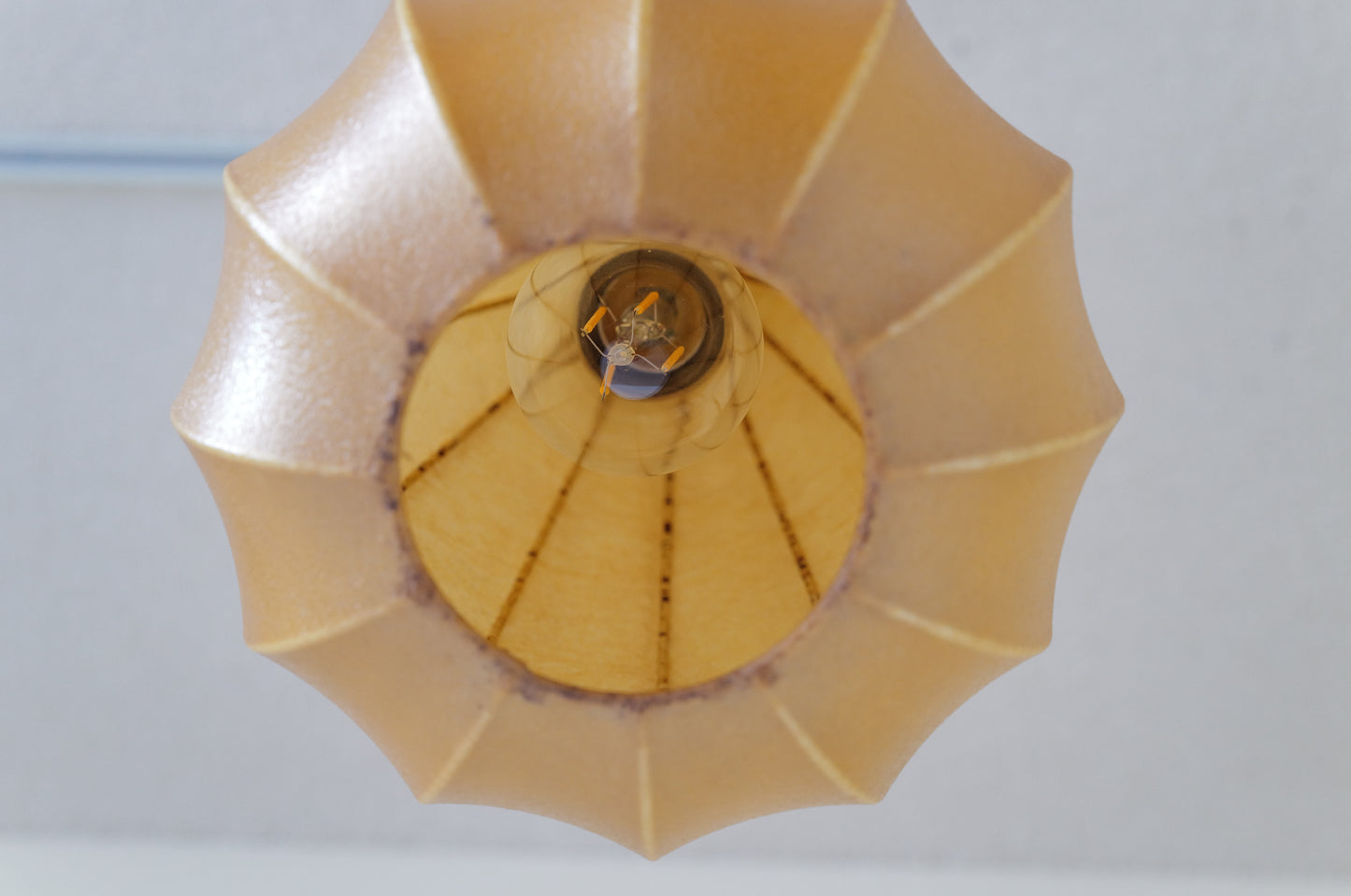 1950s Teardrop cocoon pendant lamp