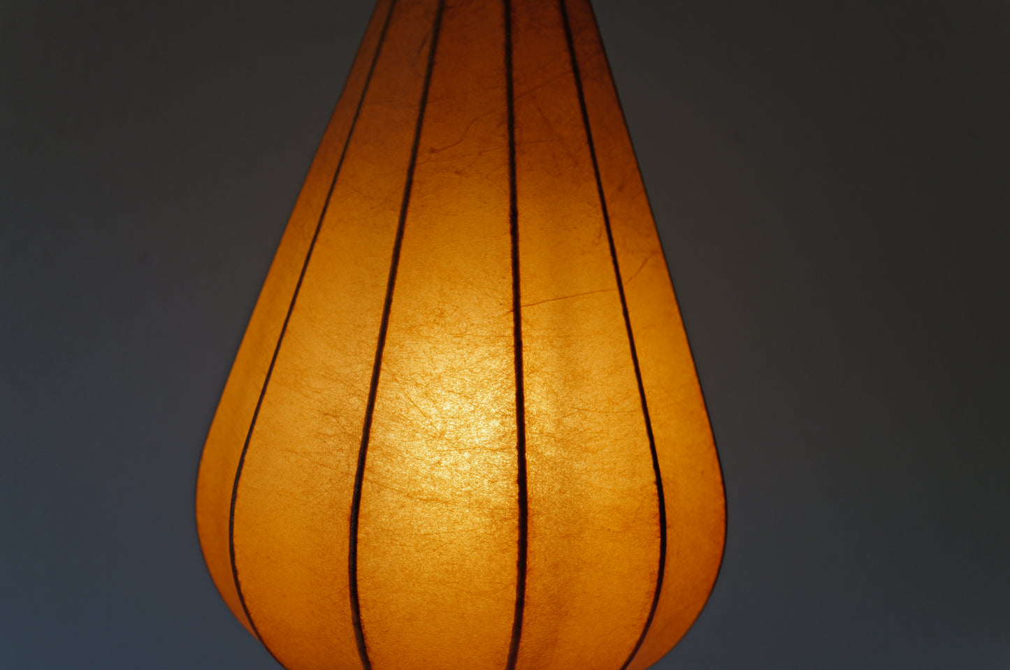 1950s Teardrop cocoon pendant lamp