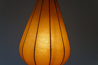 1950s Teardrop cocoon pendant lamp
