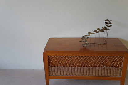 1960s ratan decoration box  France