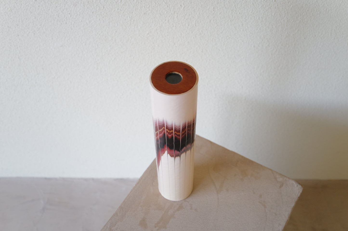 Marbled Wood Kaleidoscope  by Peach Reynolds,1980s