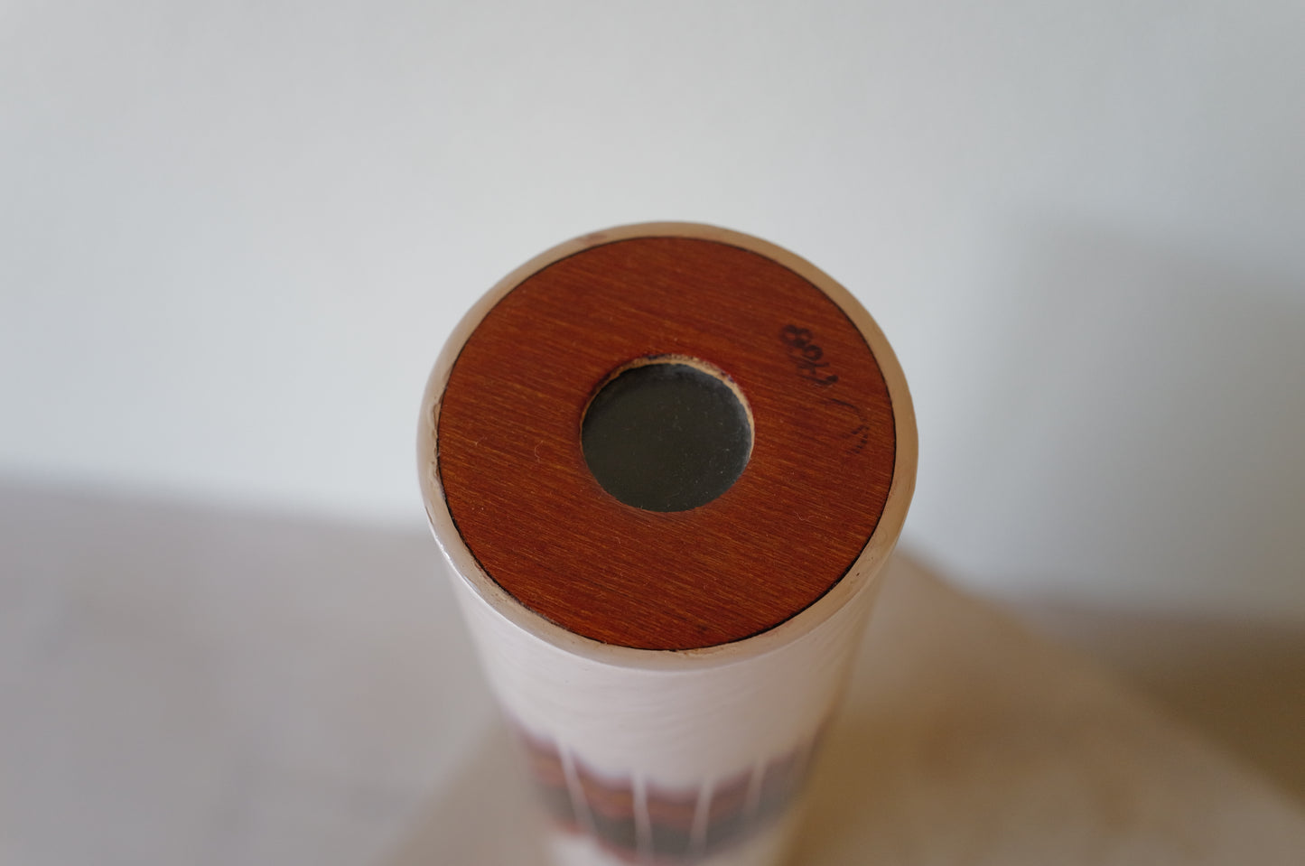 Marbled Wood Kaleidoscope  by Peach Reynolds,1980s