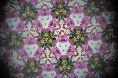 Marbled Wood Kaleidoscope  by Peach Reynolds,1980s