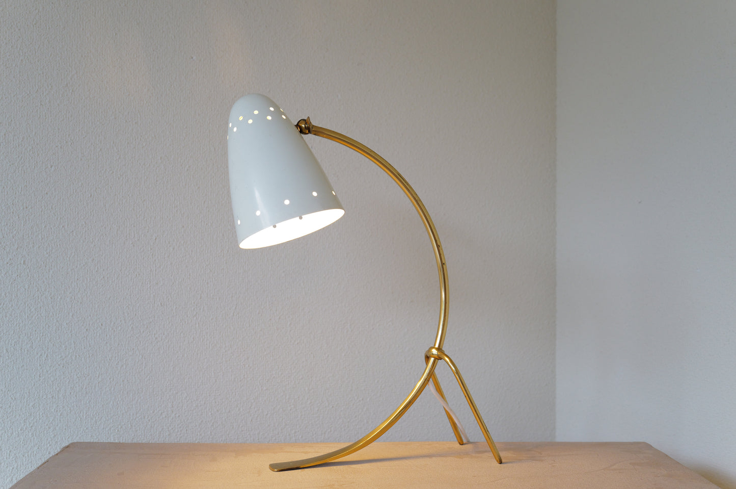 J. T. Kalmar Table Lamp. Made in Austria. 1950s