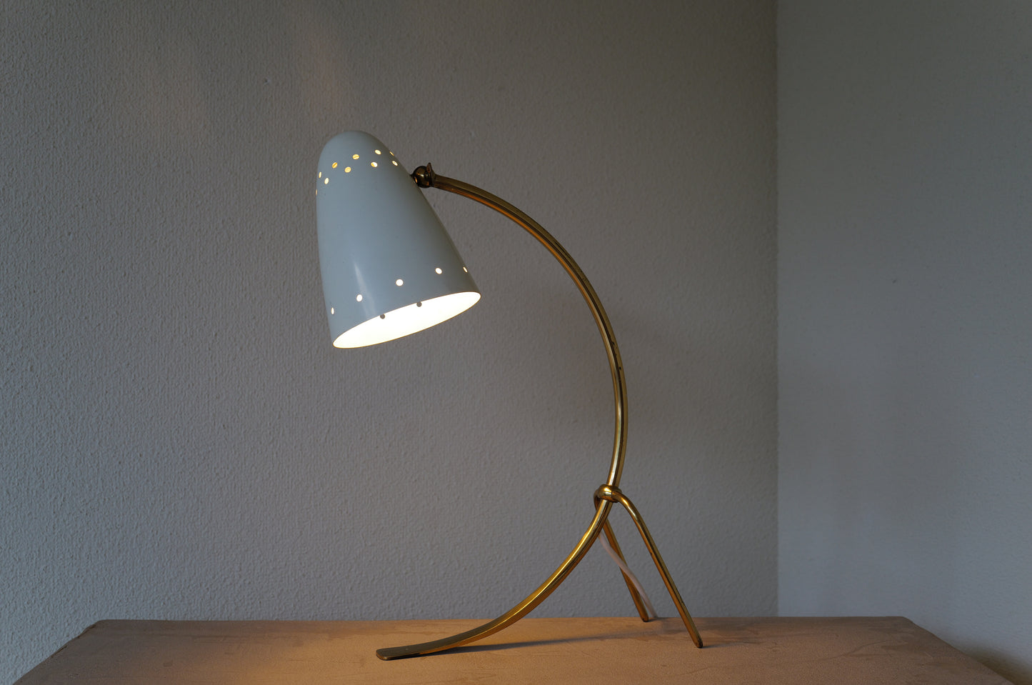 J. T. Kalmar Table Lamp. Made in Austria. 1950s