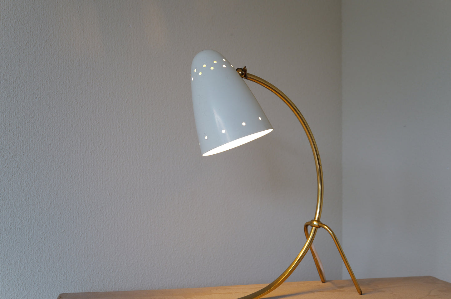 J. T. Kalmar Table Lamp. Made in Austria. 1950s
