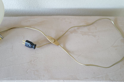 1950s. French ceramic table lamp <pin hell on zebra>