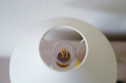 1950s. French ceramic table lamp <pin hell on zebra>