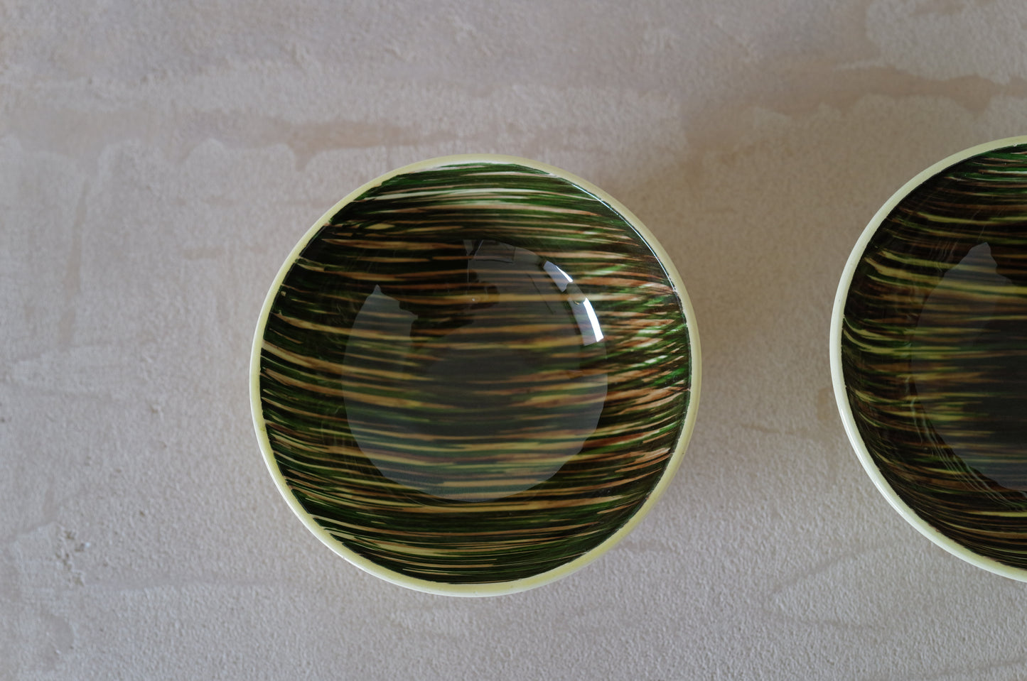 1950s Saint Clément  bowl 4 set   France