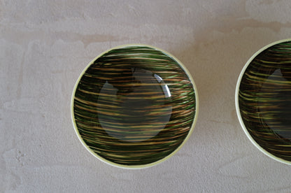 1950s Saint Clément  bowl 4 set   France