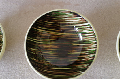 1950s Saint Clément  bowl 4 set   France