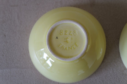 1950s Saint Clément  bowl 4 set   France