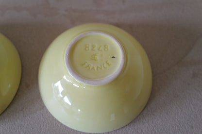 1950s Saint Clément  bowl 4 set   France