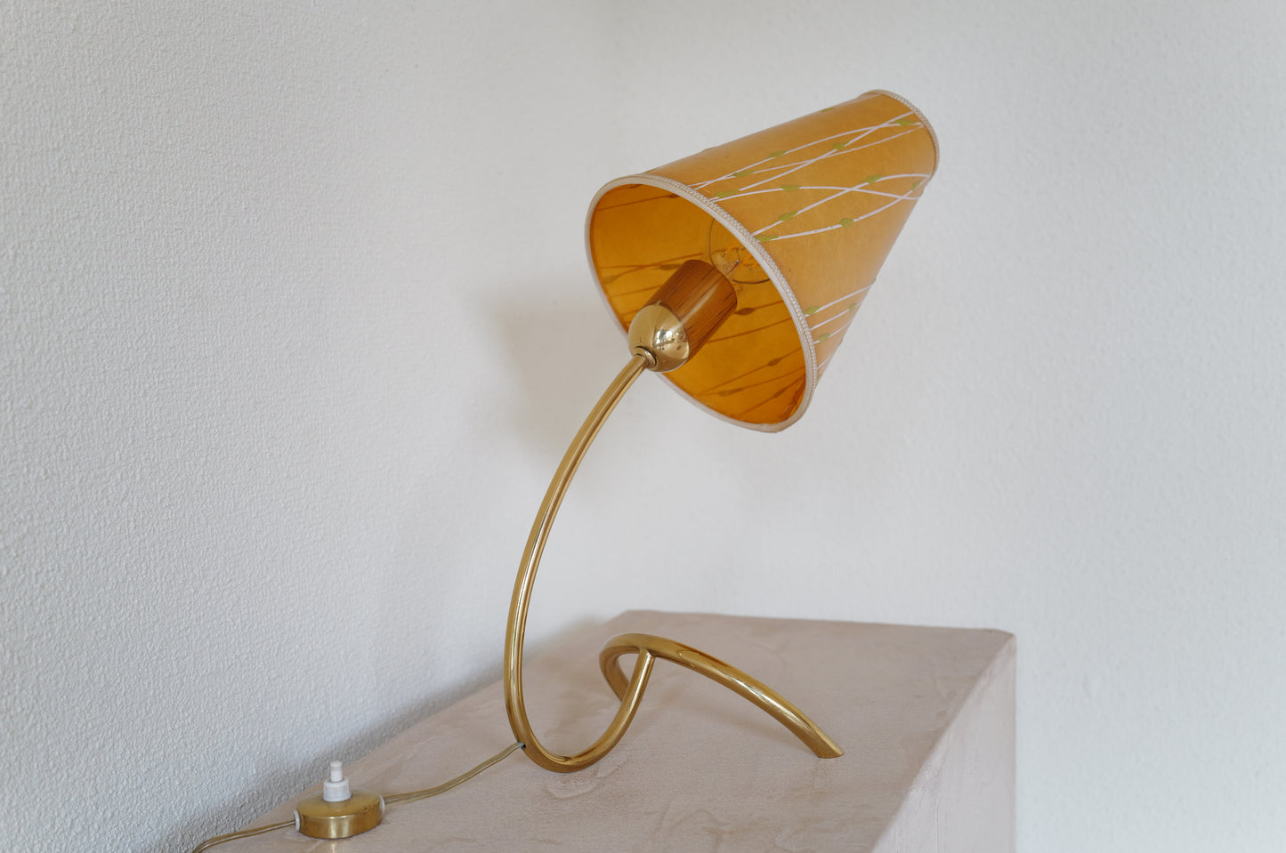 1960s.  desk lamp   by  Rupert Nikoll　Austria