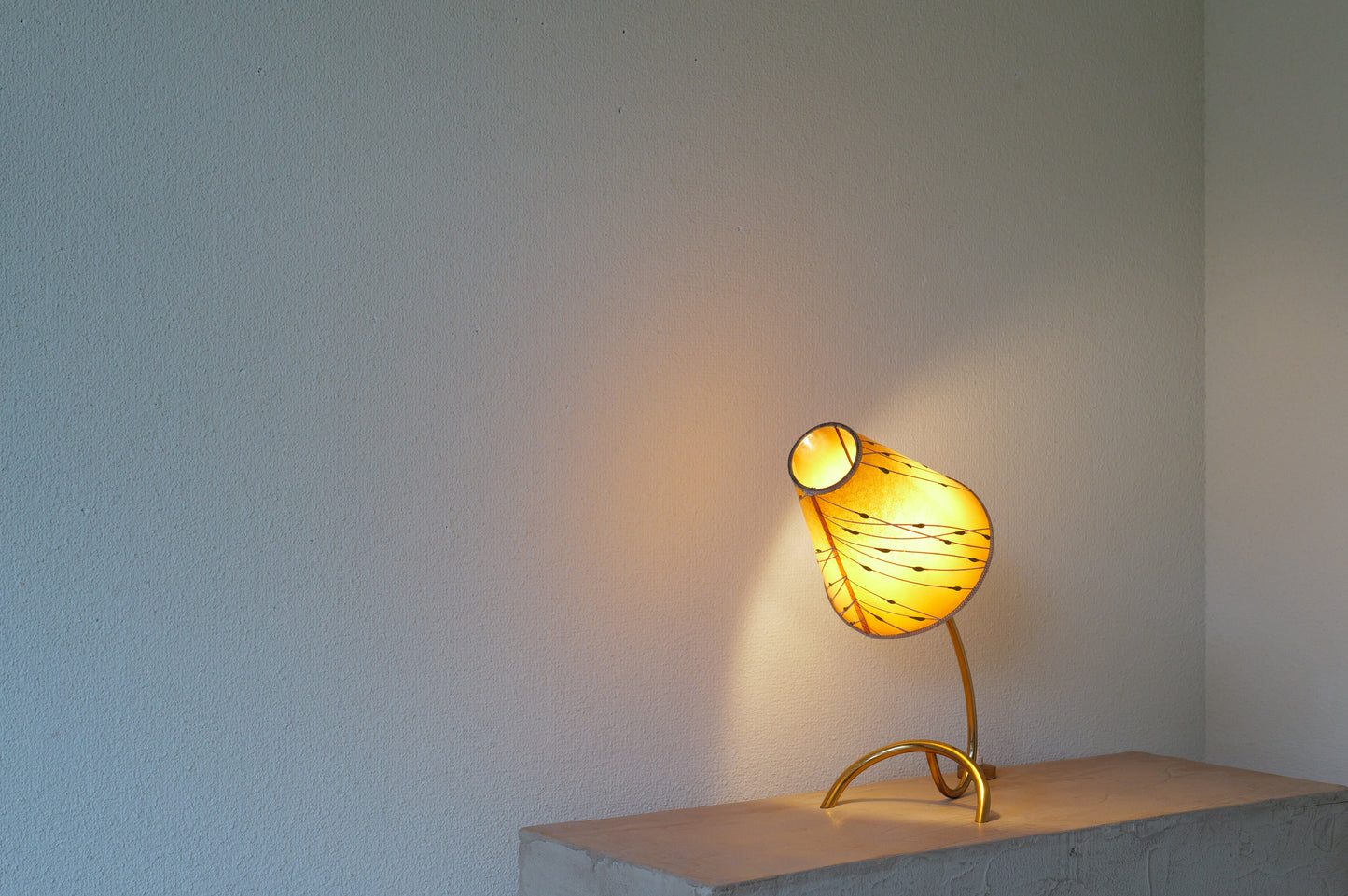 1960s.  desk lamp   by  Rupert Nikoll　Austria