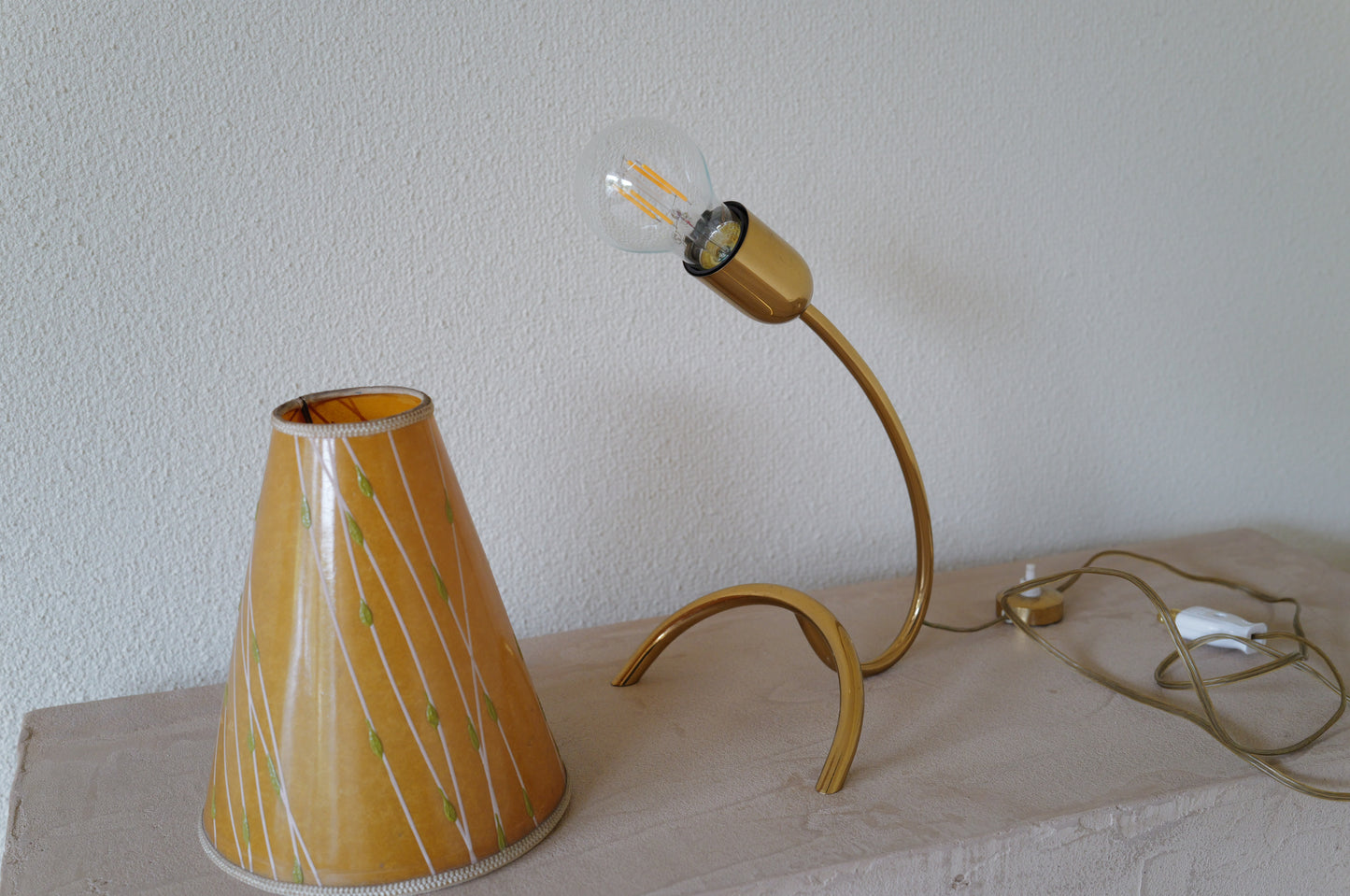 1960s.  desk lamp   by  Rupert Nikoll　Austria