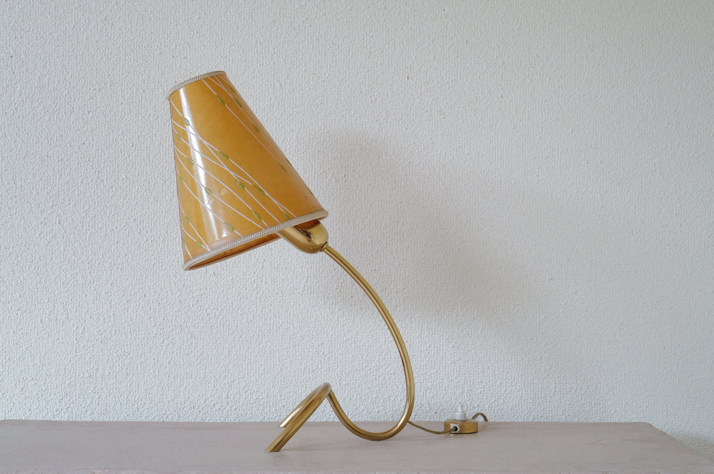 1960s.  desk lamp   by  Rupert Nikoll　Austria