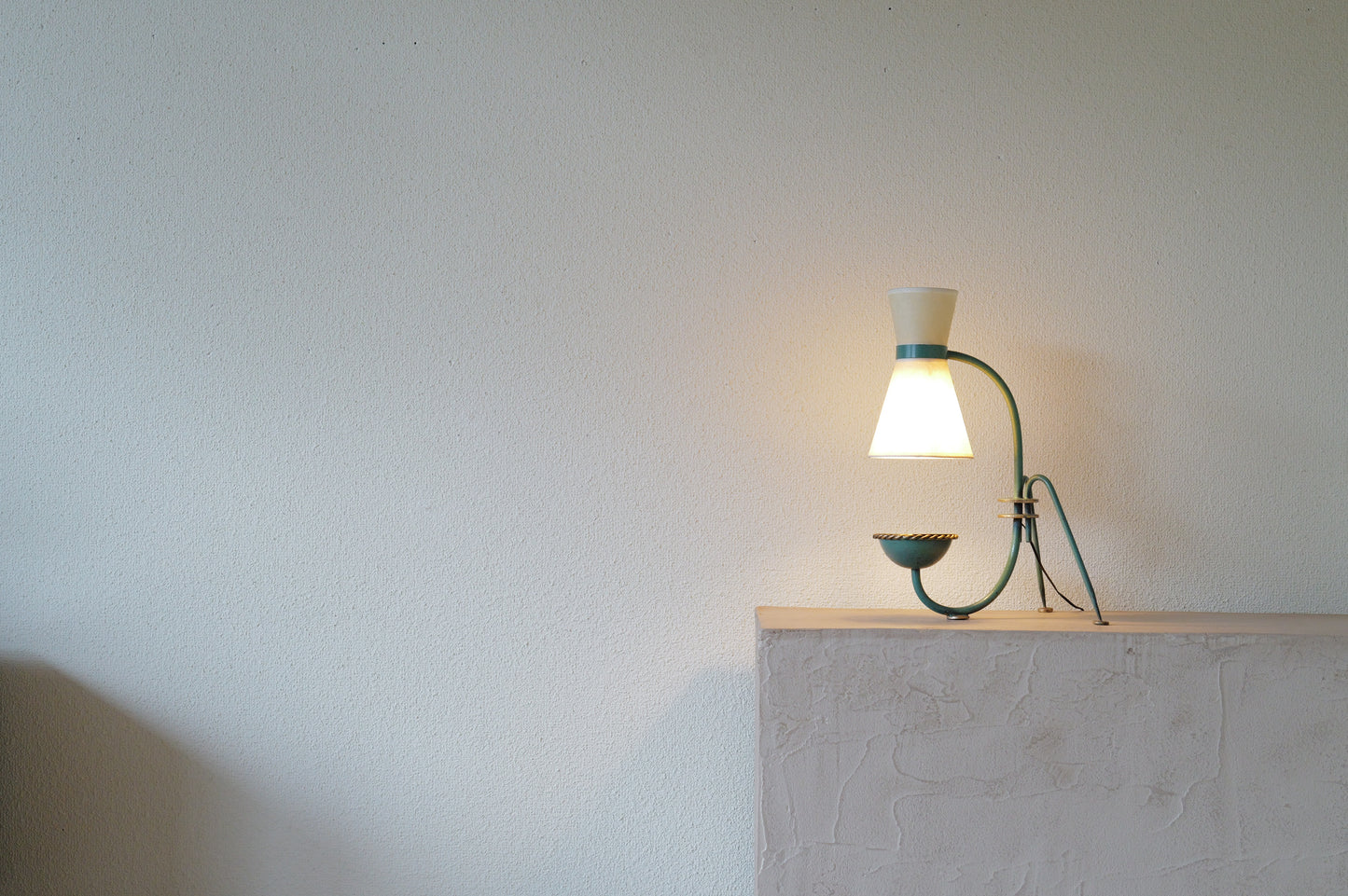 1950s Table lamp  by Maison Lunel   France