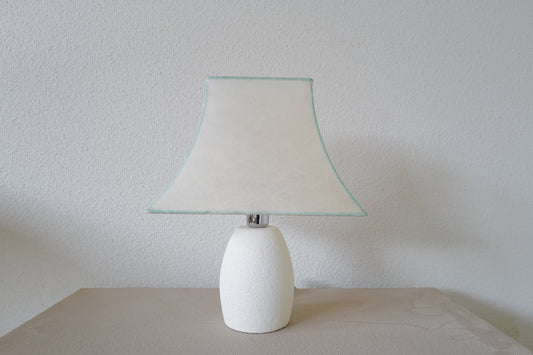 Ceramic base cocoon table lamp by Goldkant Germany 1960s ②