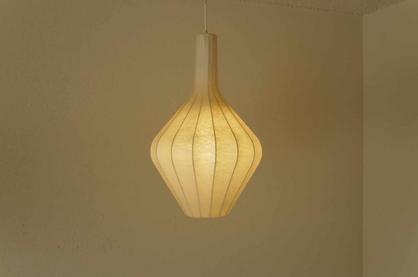 1970s cocoon pendant lamp