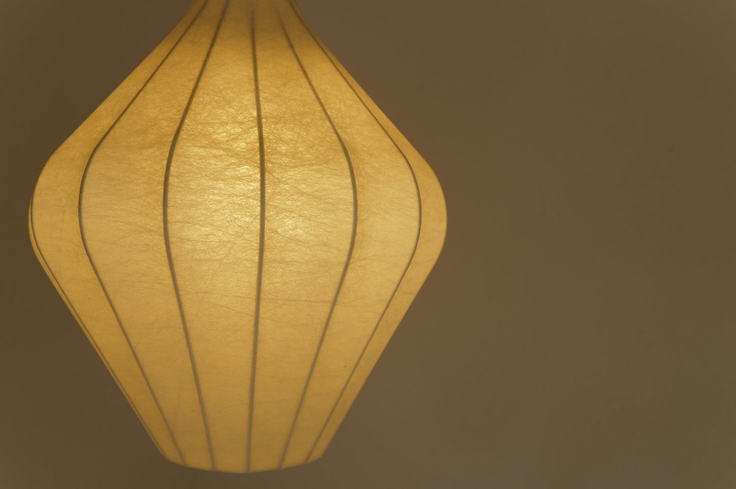 1970s cocoon pendant lamp