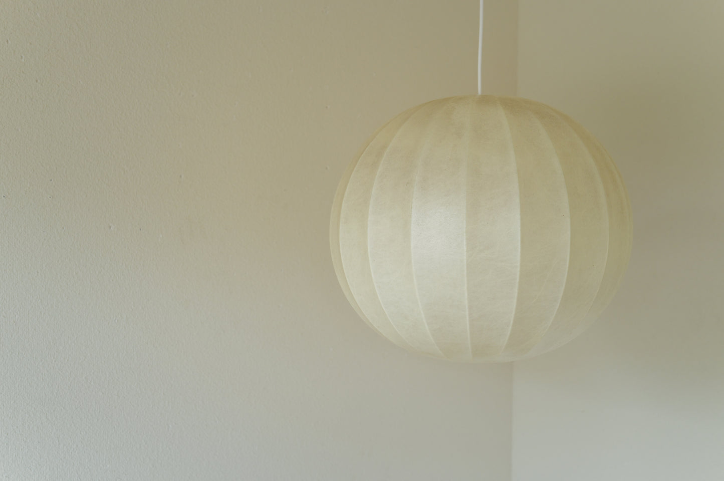 1960s cocoon pendant lamp XL  Goldkant