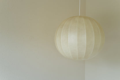 1960s cocoon pendant lamp XL  Goldkant