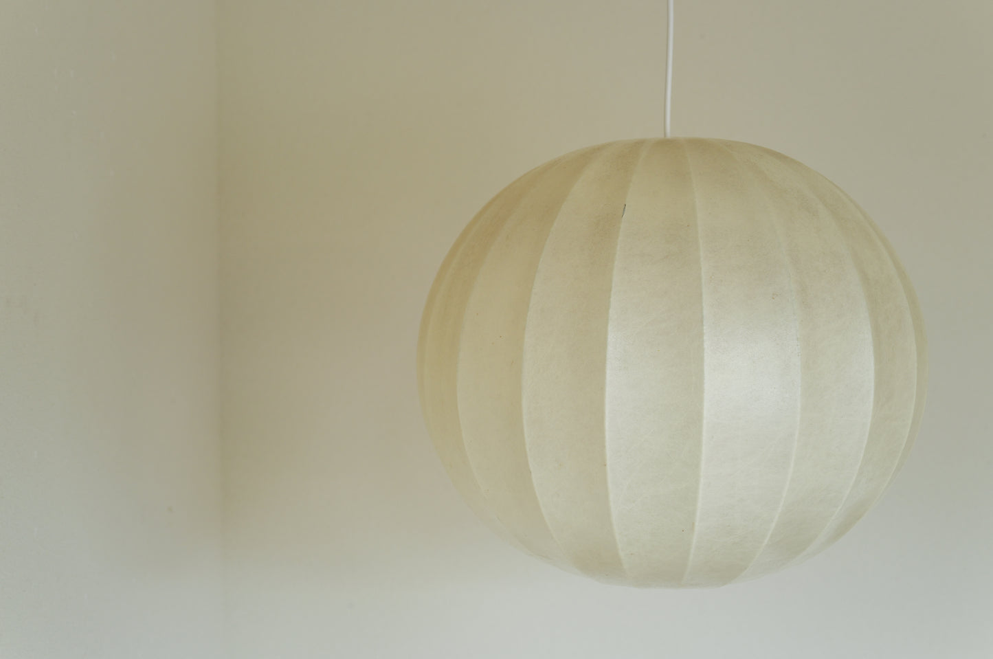 1960s cocoon pendant lamp XL  Goldkant