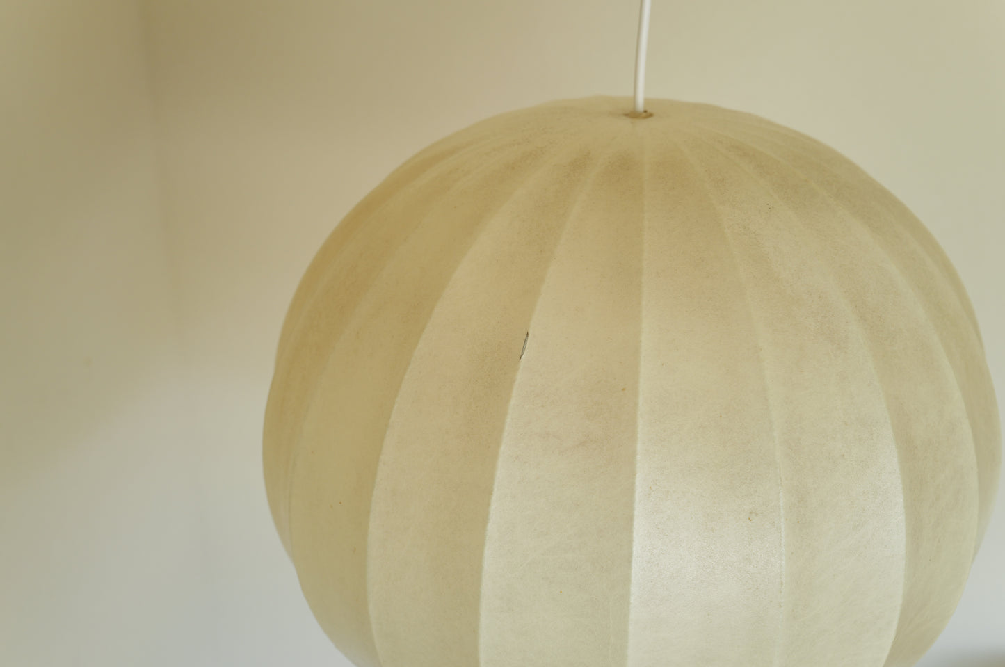 1960s cocoon pendant lamp XL  Goldkant