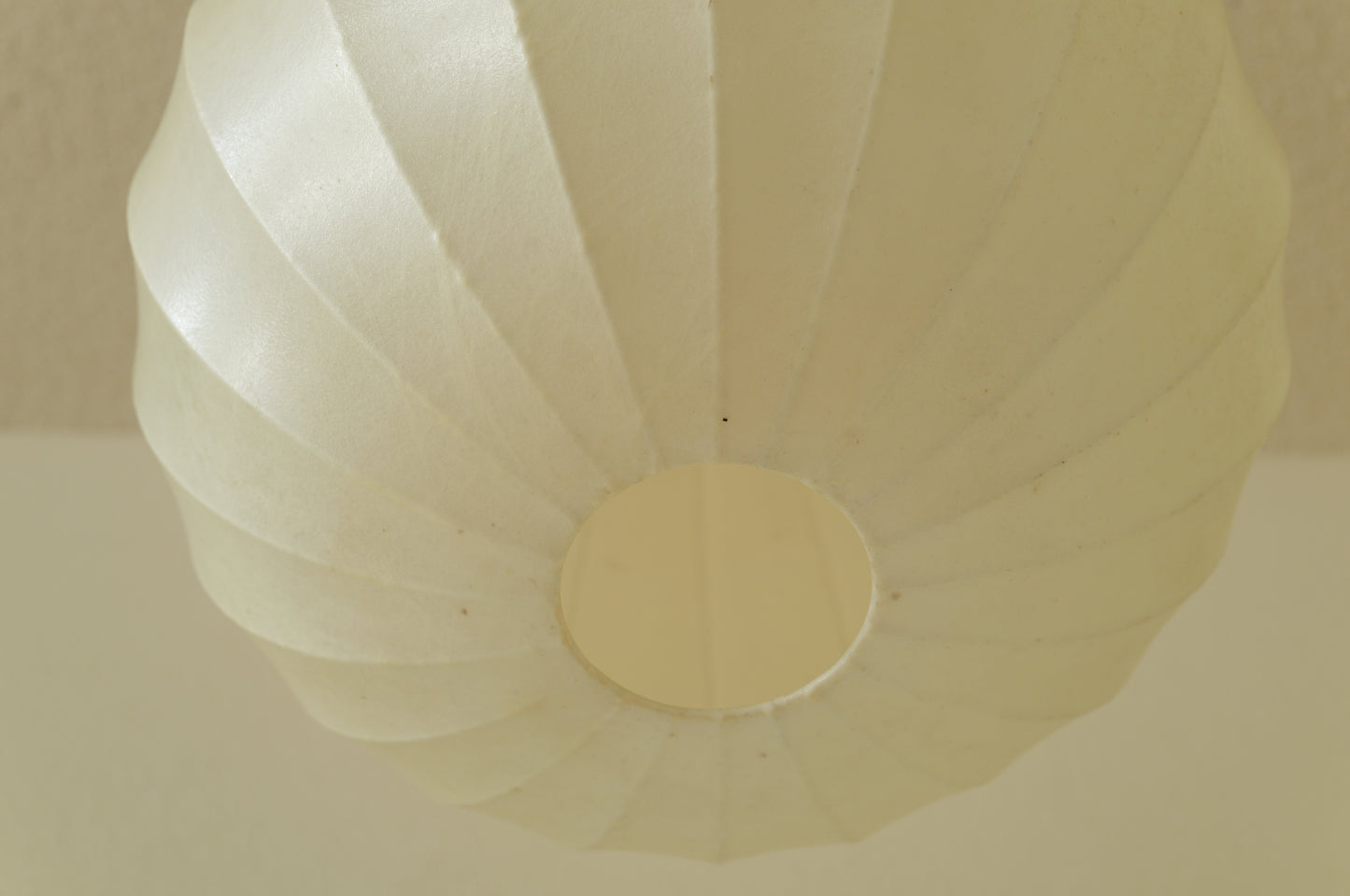 1960s cocoon pendant lamp XL  Goldkant