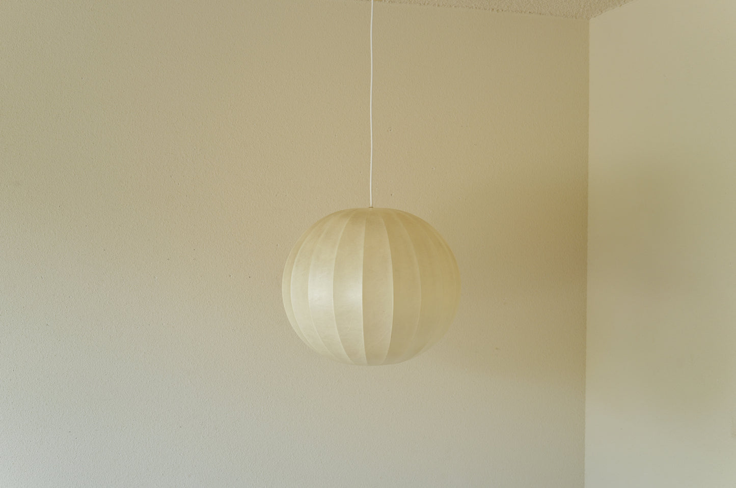 1960s cocoon pendant lamp XL  Goldkant