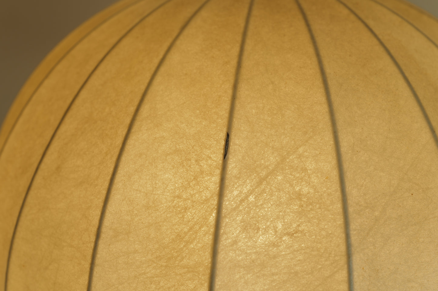 1960s cocoon pendant lamp XL  Goldkant