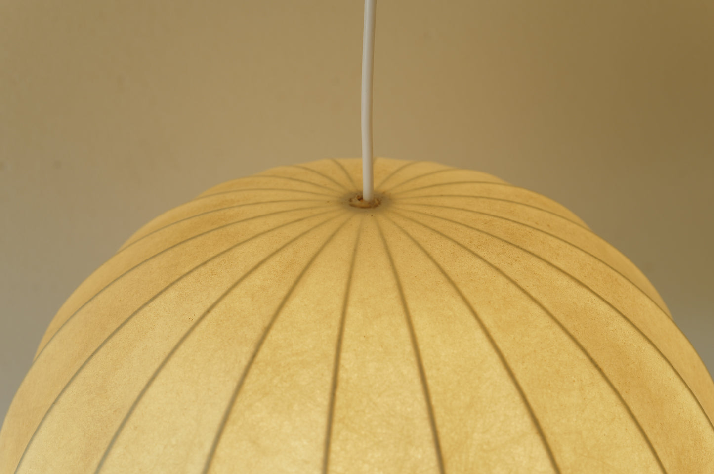 1960s cocoon pendant lamp XL  Goldkant