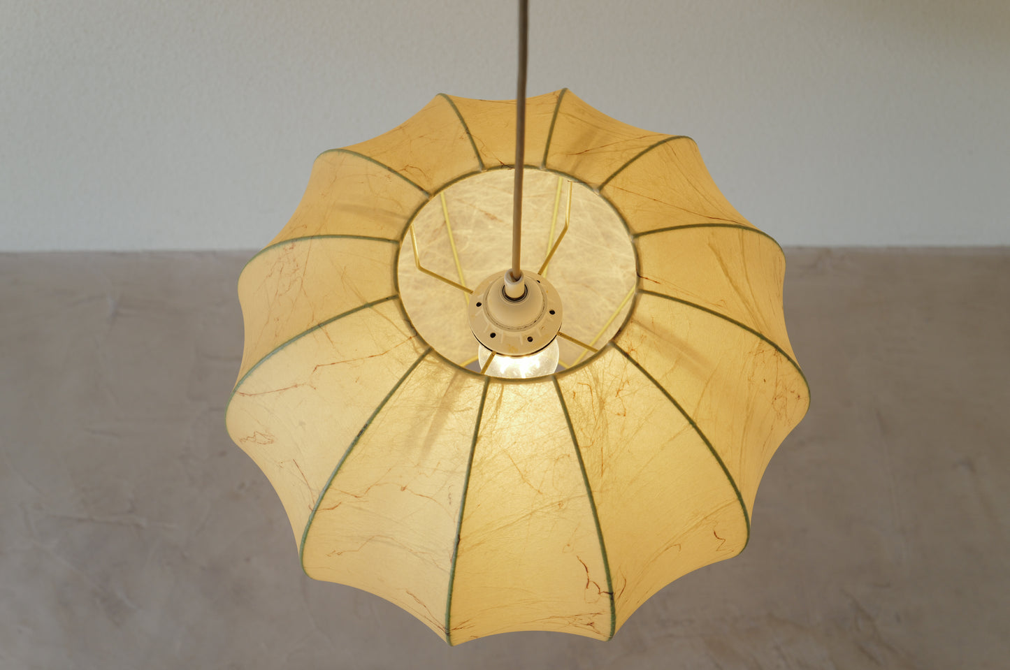 1960s cocoon pendant lamp  goldkant